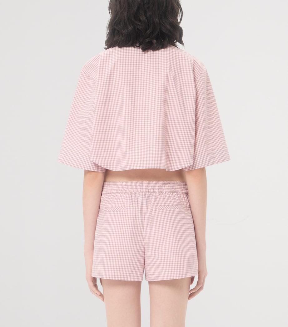 Valentino Womens Cotton Cropped Shirt Image 5