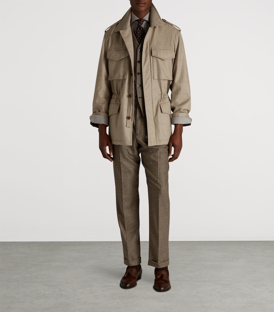 Wool Field Jacket 260TAUPE Image 2