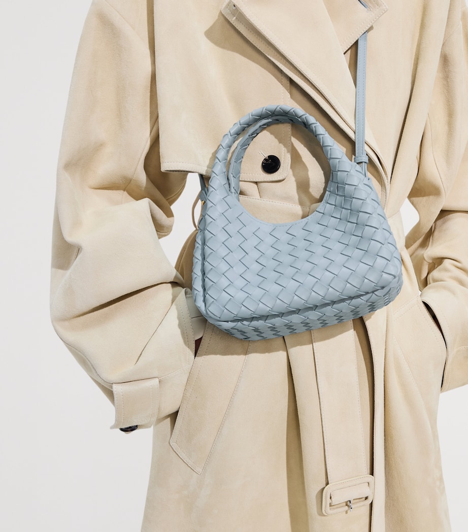 Bottega Veneta Baby Leather Campana Shoulder Bag Image 2