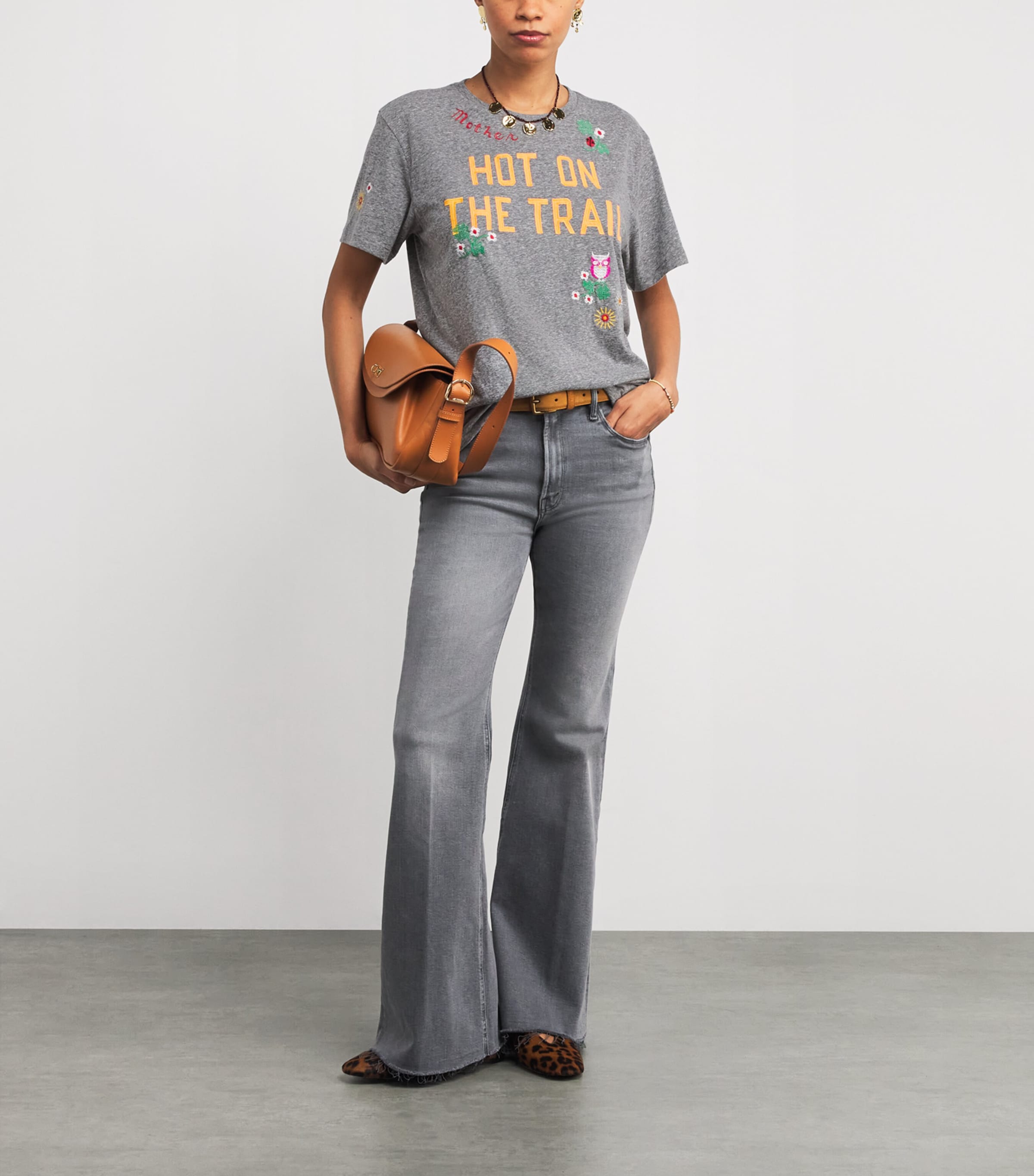 Cotton The Rowdy T-Shirt HOT ON THE TRAIL HTL Image 2