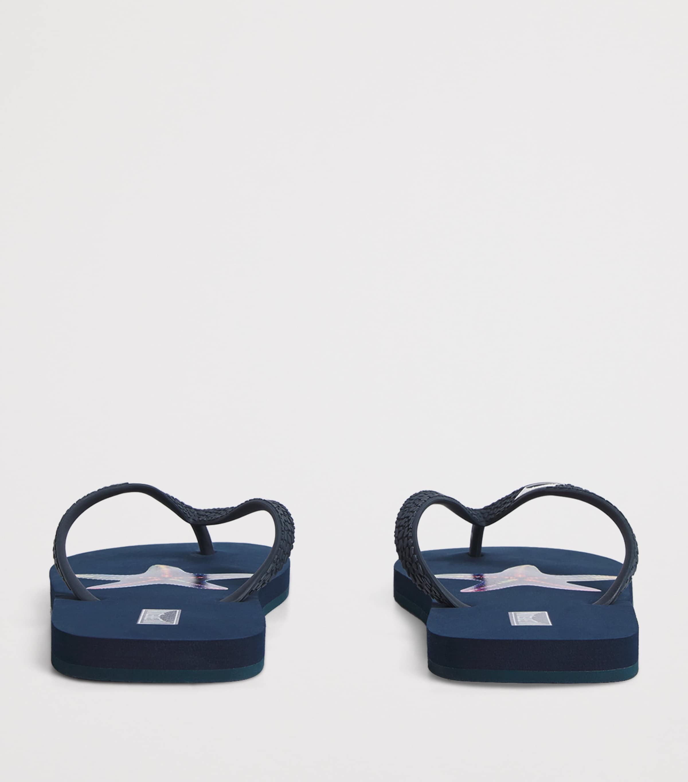 Disco Stars Flip Flops 390-NAVY Image 4