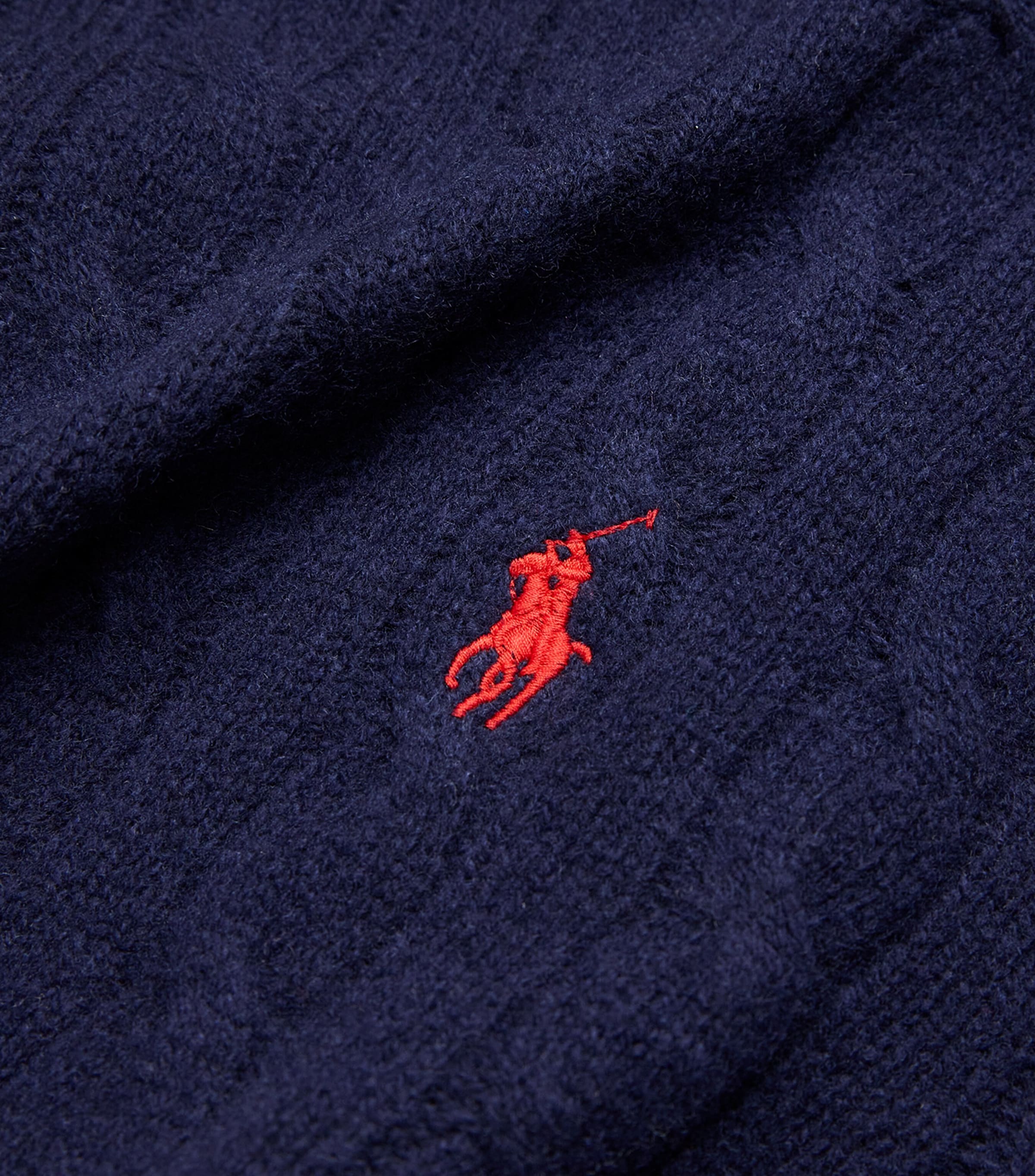 Polo Ralph Lauren Mens Wool-Cashmere Rollneck Sweater Blue Image 5