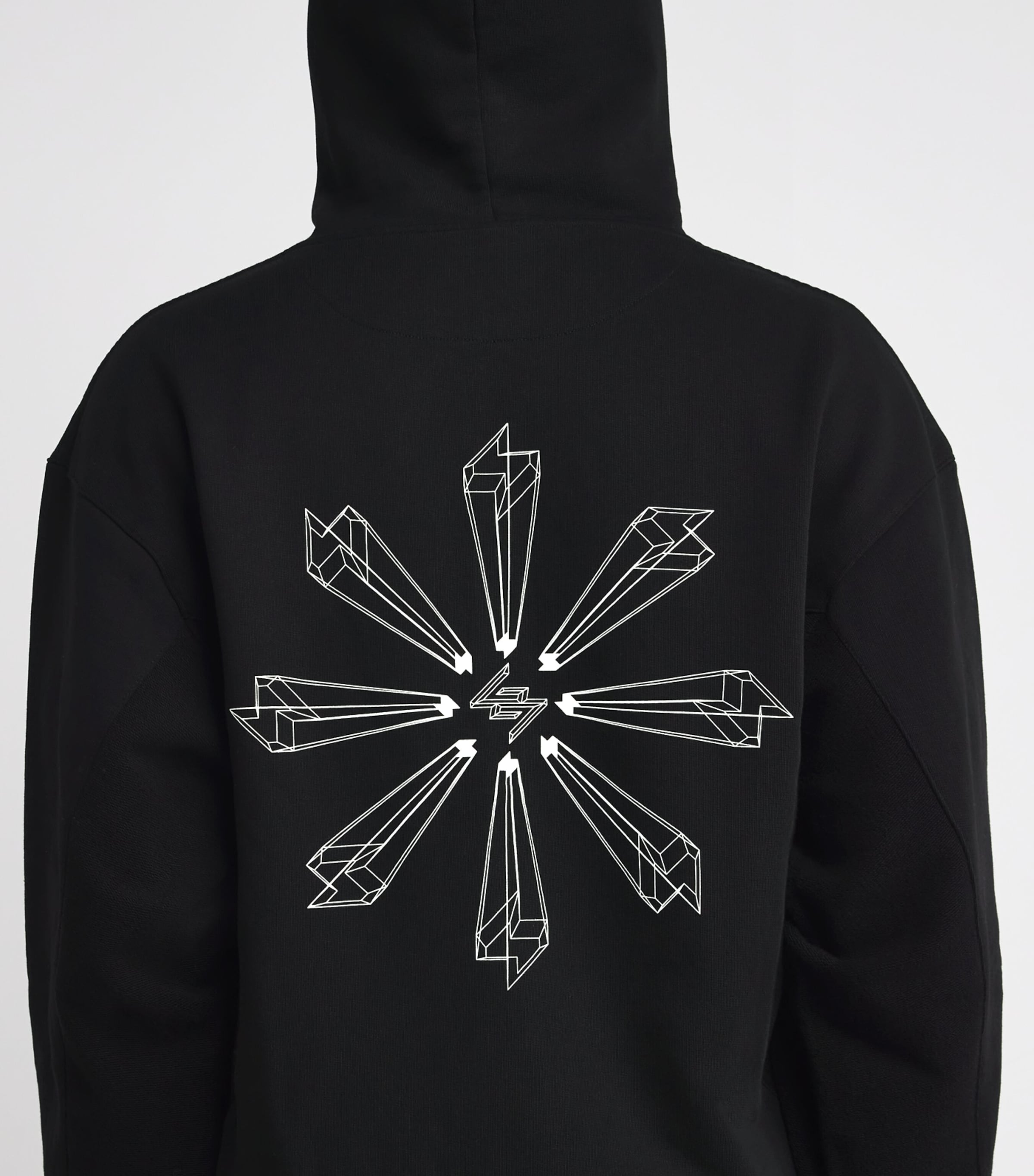 Uprising Zip-Up Hoodie BLACK Image 6