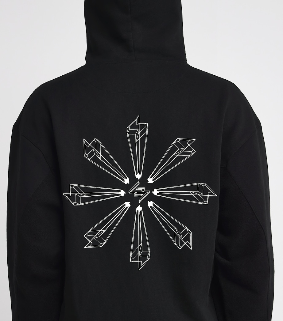 Uprising Zip-Up Hoodie BLACK Image 6