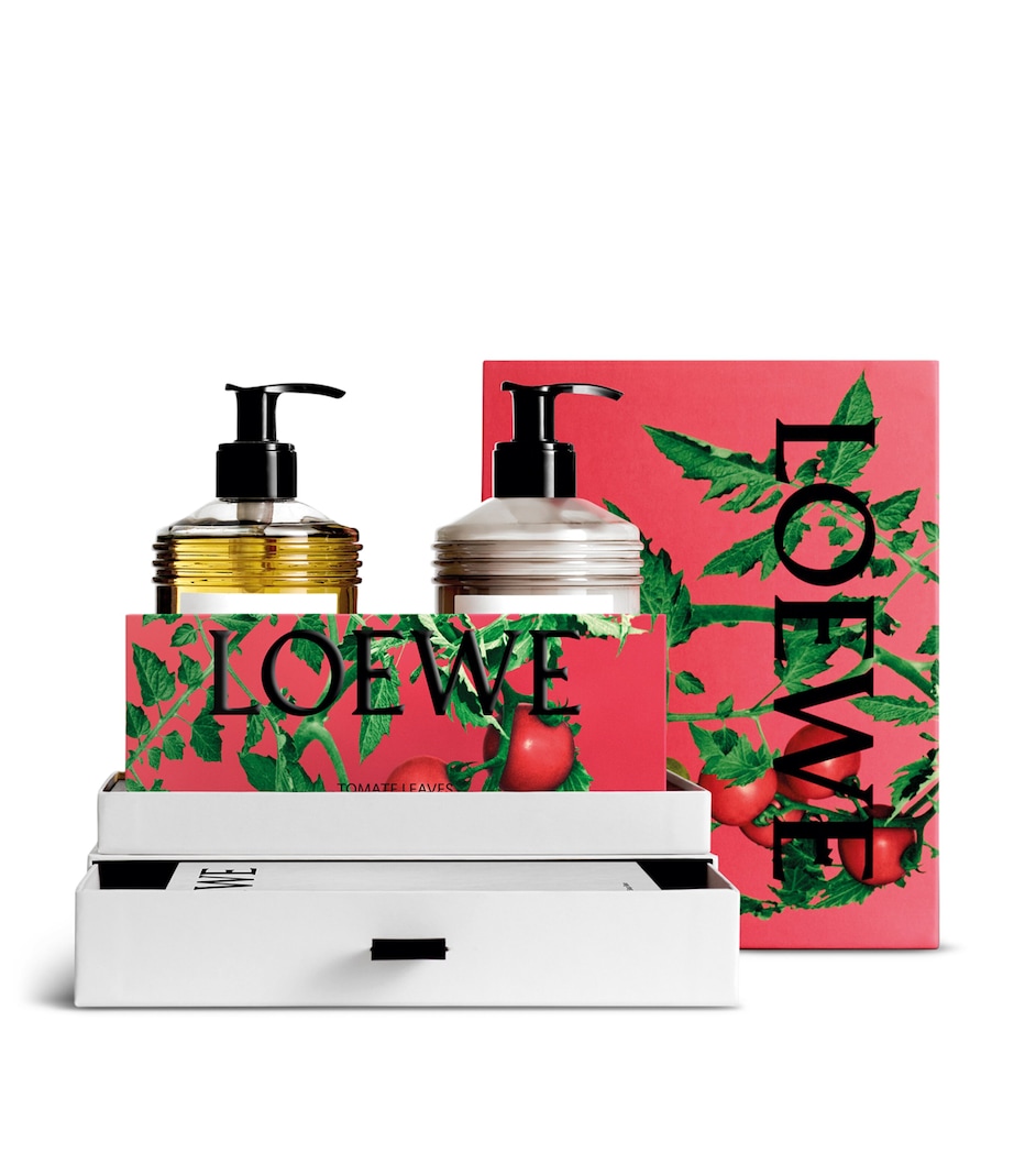 LOEWE Tomato Leaves Bath Set Image 1
