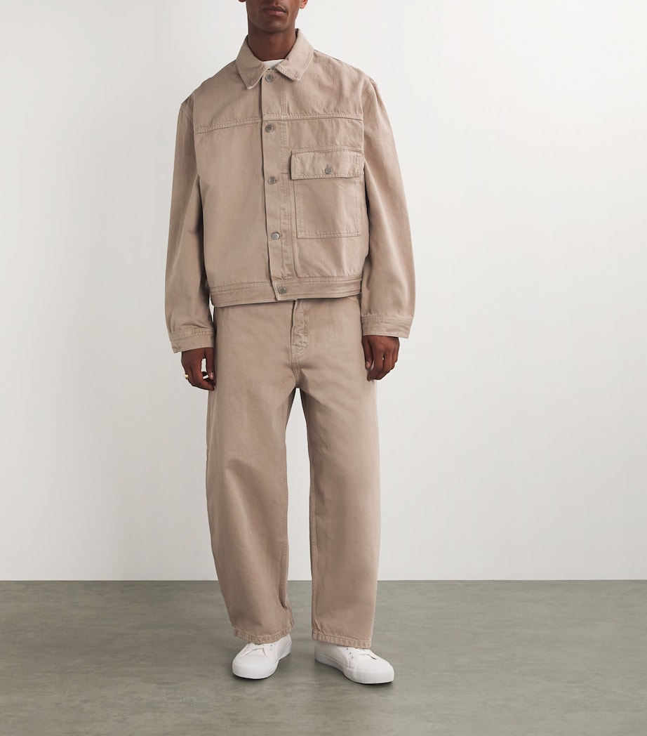 Petar Denim Jacket FAWN Image 2