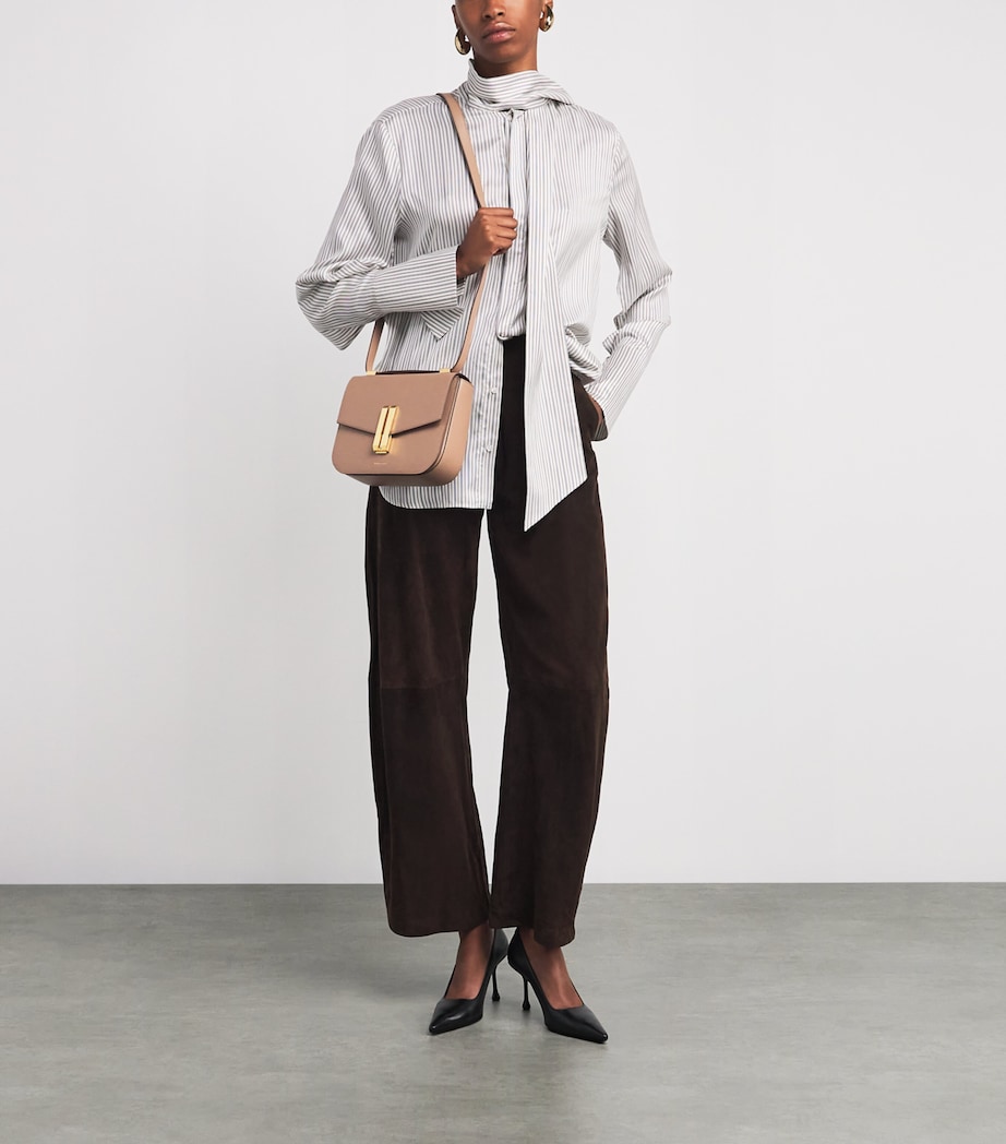 Leather Vancouver Cross-Body Bag DARK SAND Image 2