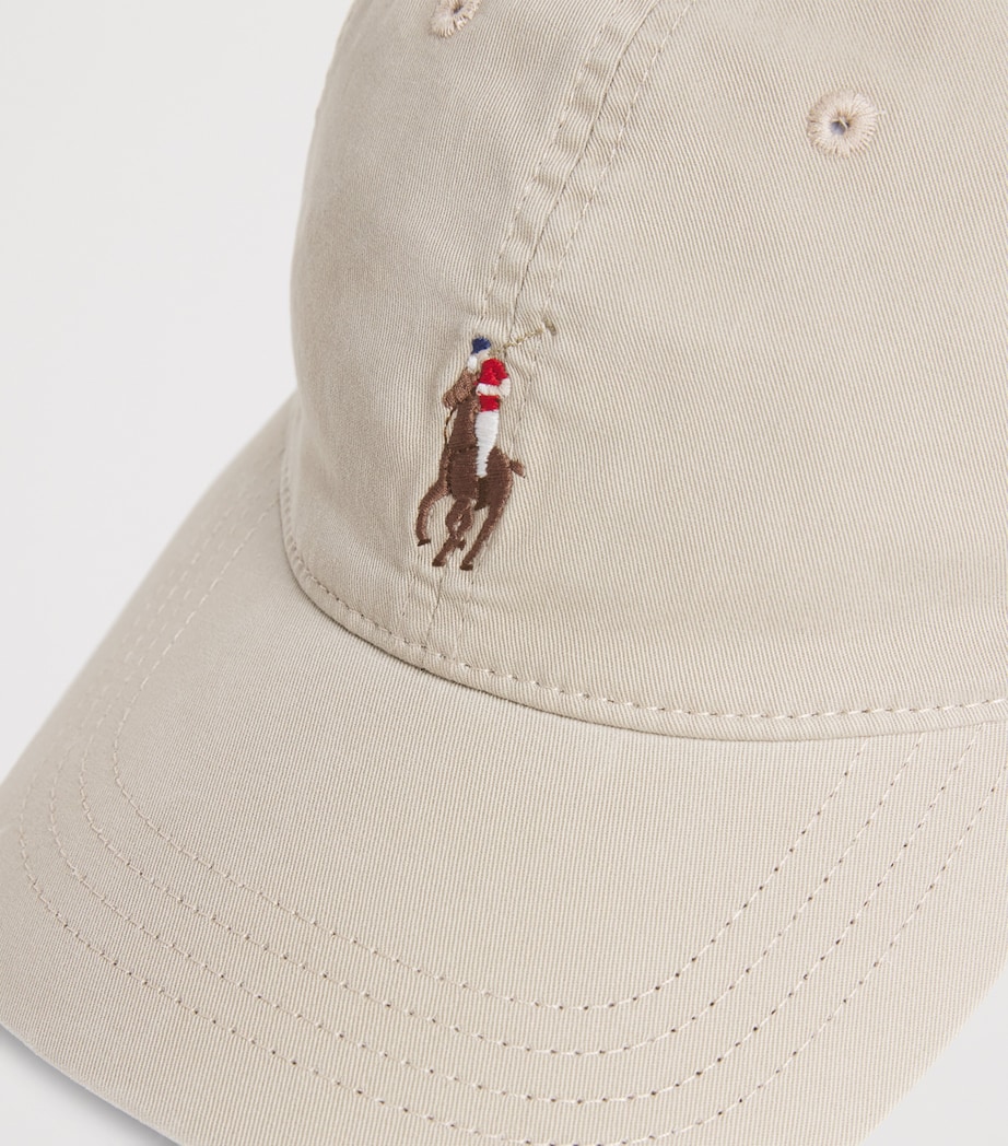 Polo Ralph Lauren Polo Pony Baseball Cap Cla Tan Image 2