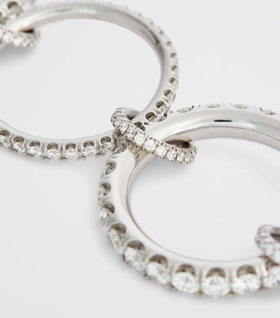 Platinum and Diamond Alix Ring PLATINUM Image 4