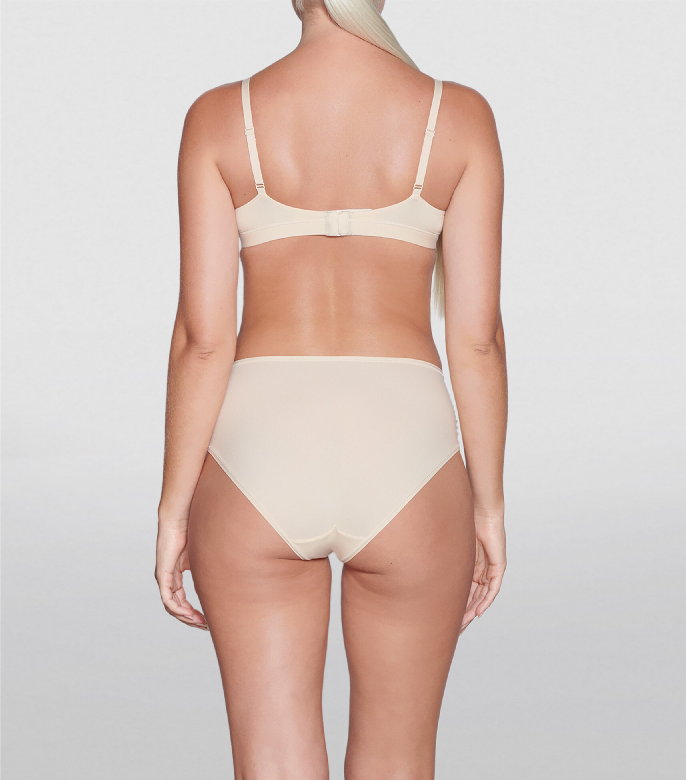 Fits Everybody Triangle Bralette SAND Image 3