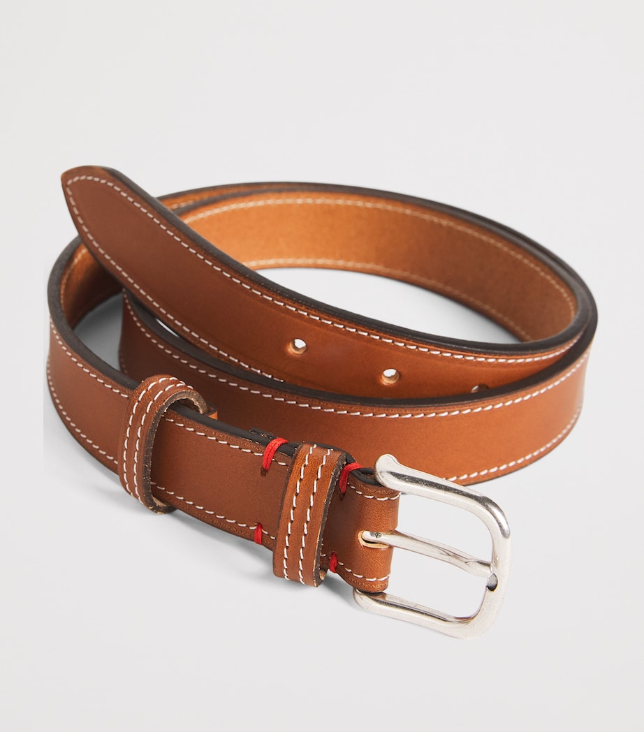 Leather Belt CAMMELLO Image 5