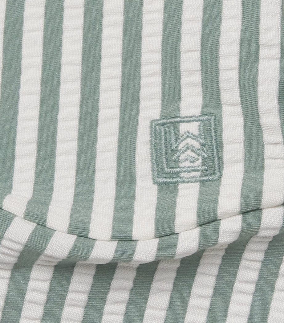 Liewood Seersucker Stripe Senia Swim Hat (0-24 Months) Peppermint/sandy Image 3