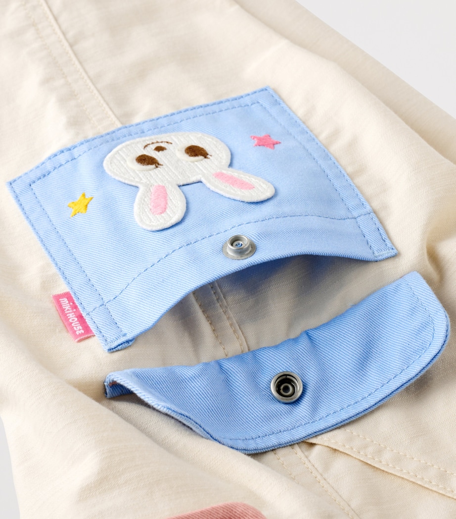 Miki House Appliqué Logo Trousers (2-7 Years) Image 6
