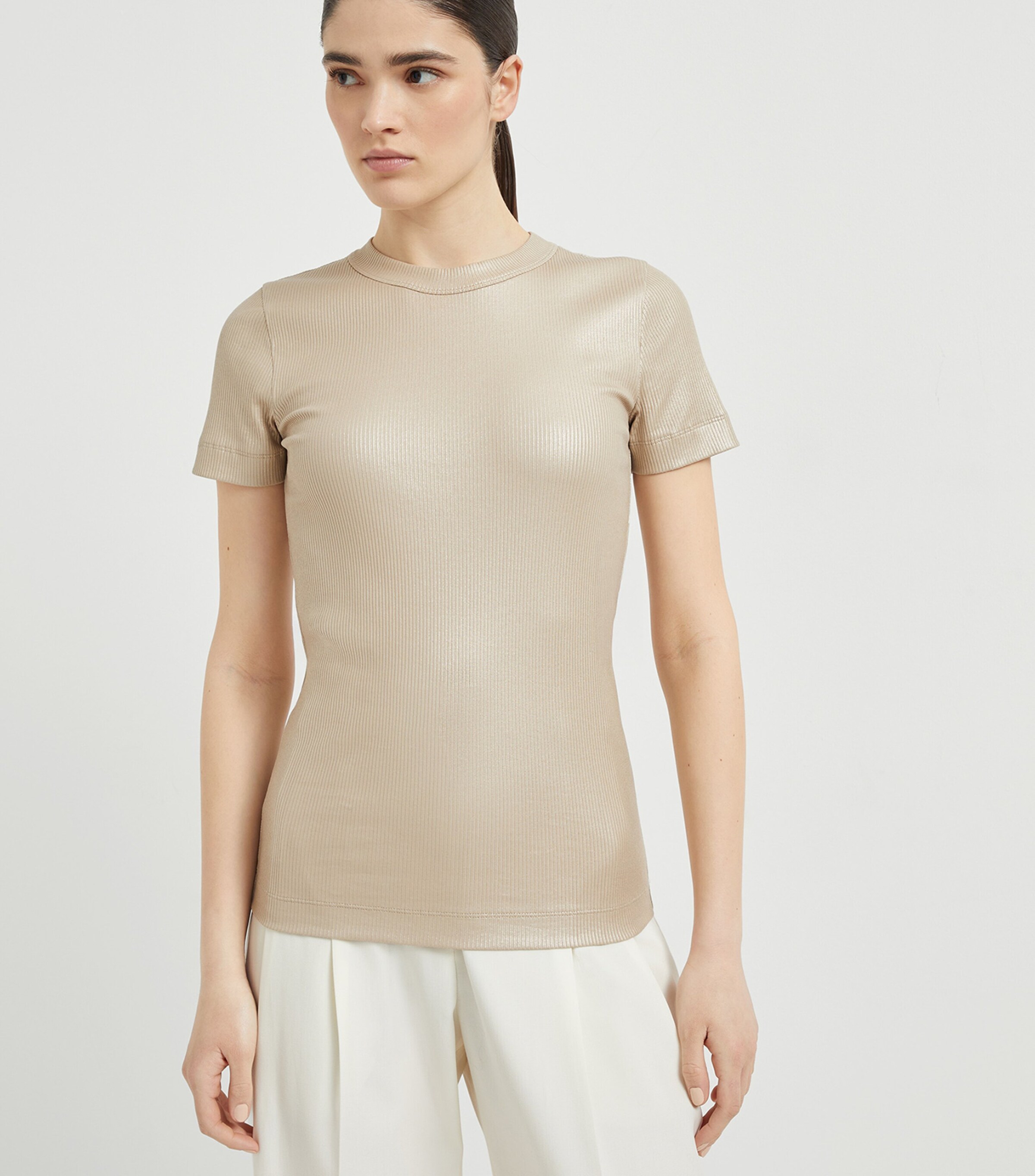 Stretch-Cotton Monili T-Shirt C002 Image 2