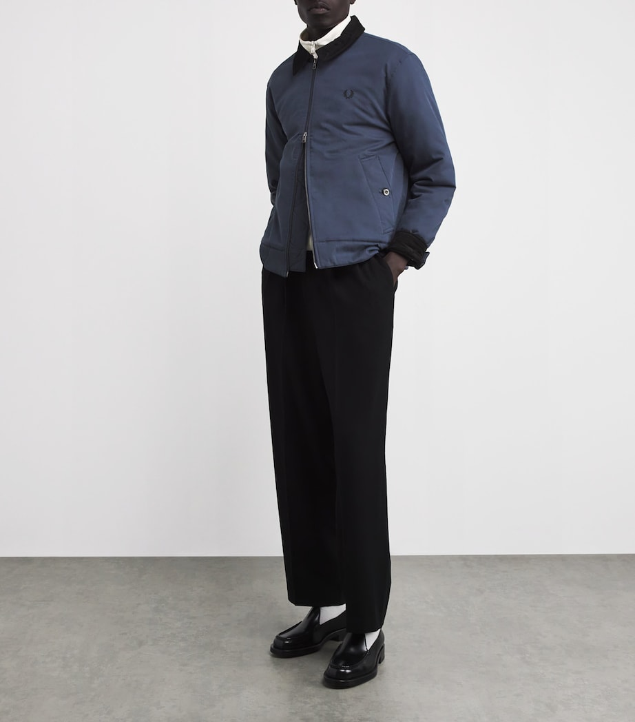 Cotton-Blend Caban Jacket 738-DARK AIRFORCE Image 2