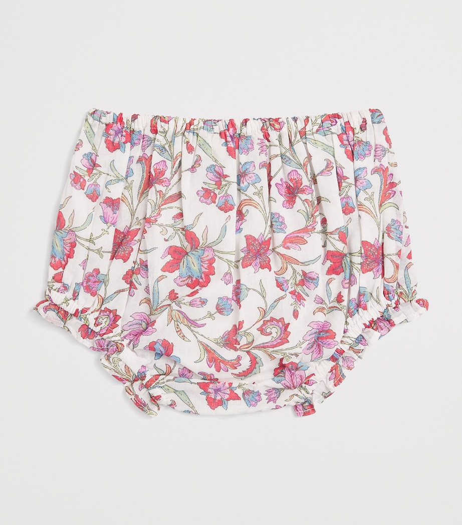 Louise Misha Cotton Floral Maud Bloomers (3-24 Months) Flrlhvn Image 2