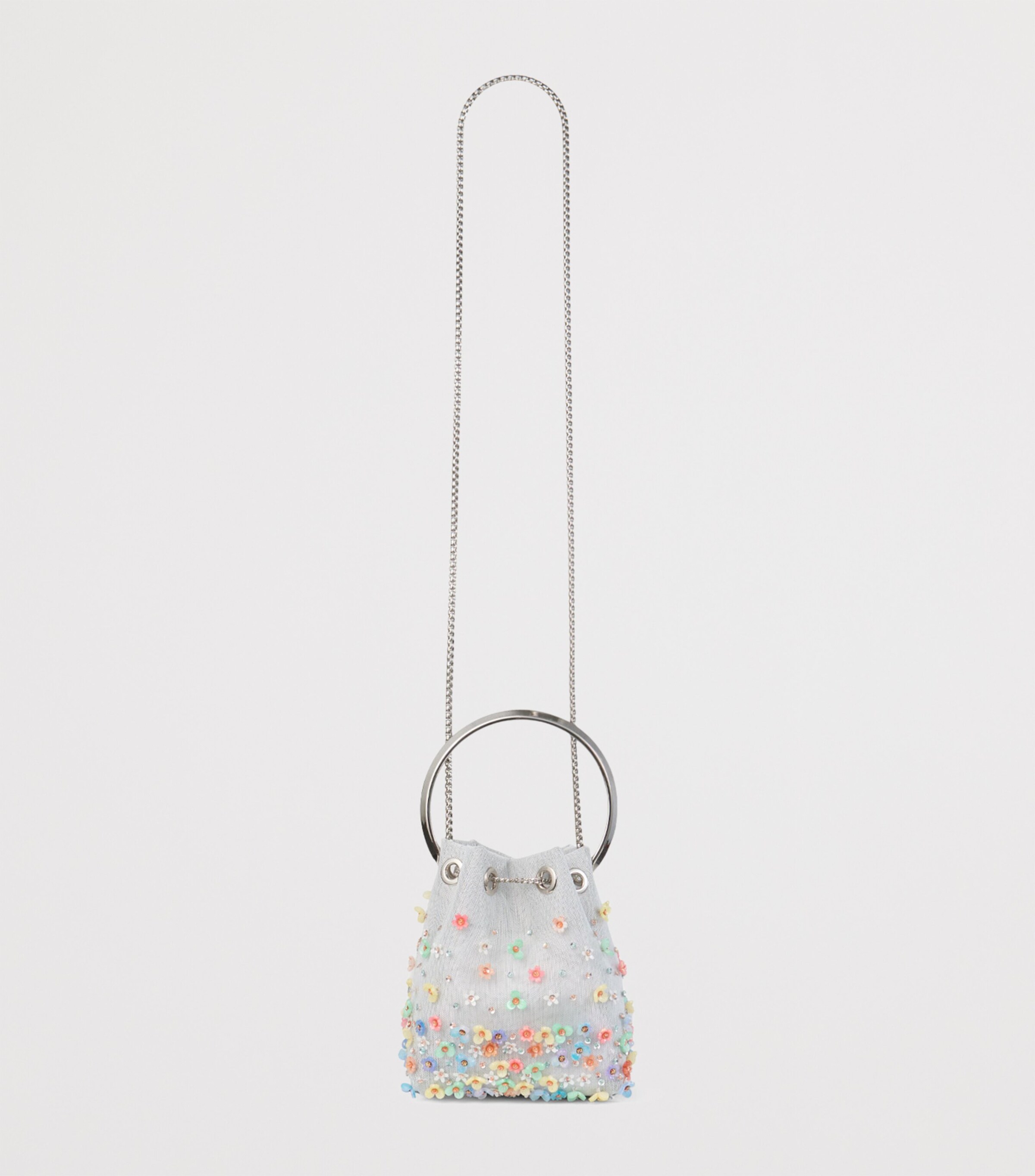 Micro Mesh Bon Bon Bucket Bag SILVER/MULTI/SILVER Image 4
