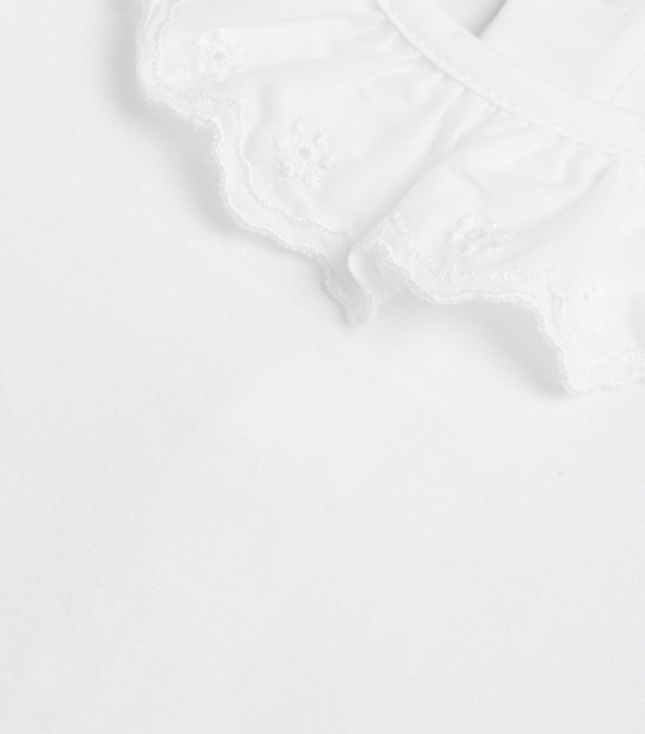 Broderie Anglaise Katie Bodysuit (3-24 Months) WHITE Image 6