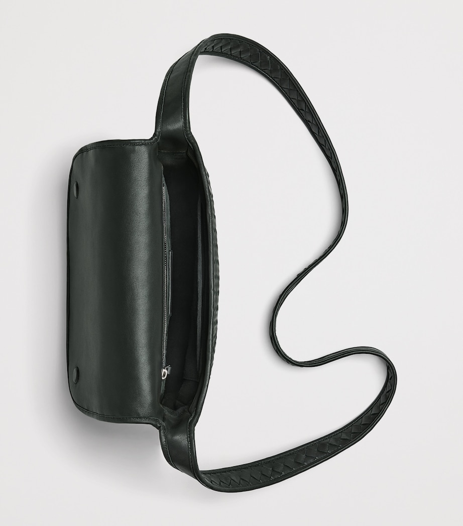Leather Intrecciato Veneto Messenger Bag 3009 Image 5