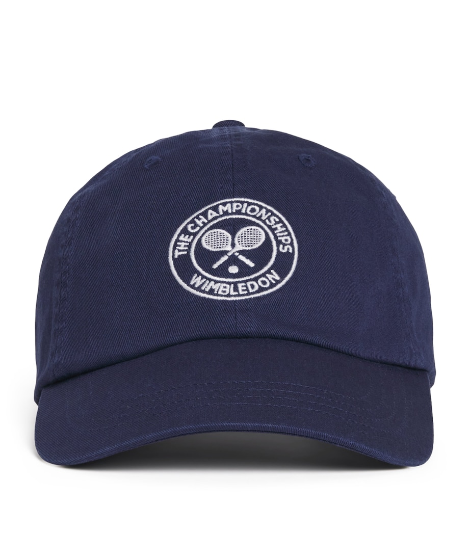 Polo Ralph Lauren x Wimbledon Cotton Logo Cap Navy Image 1