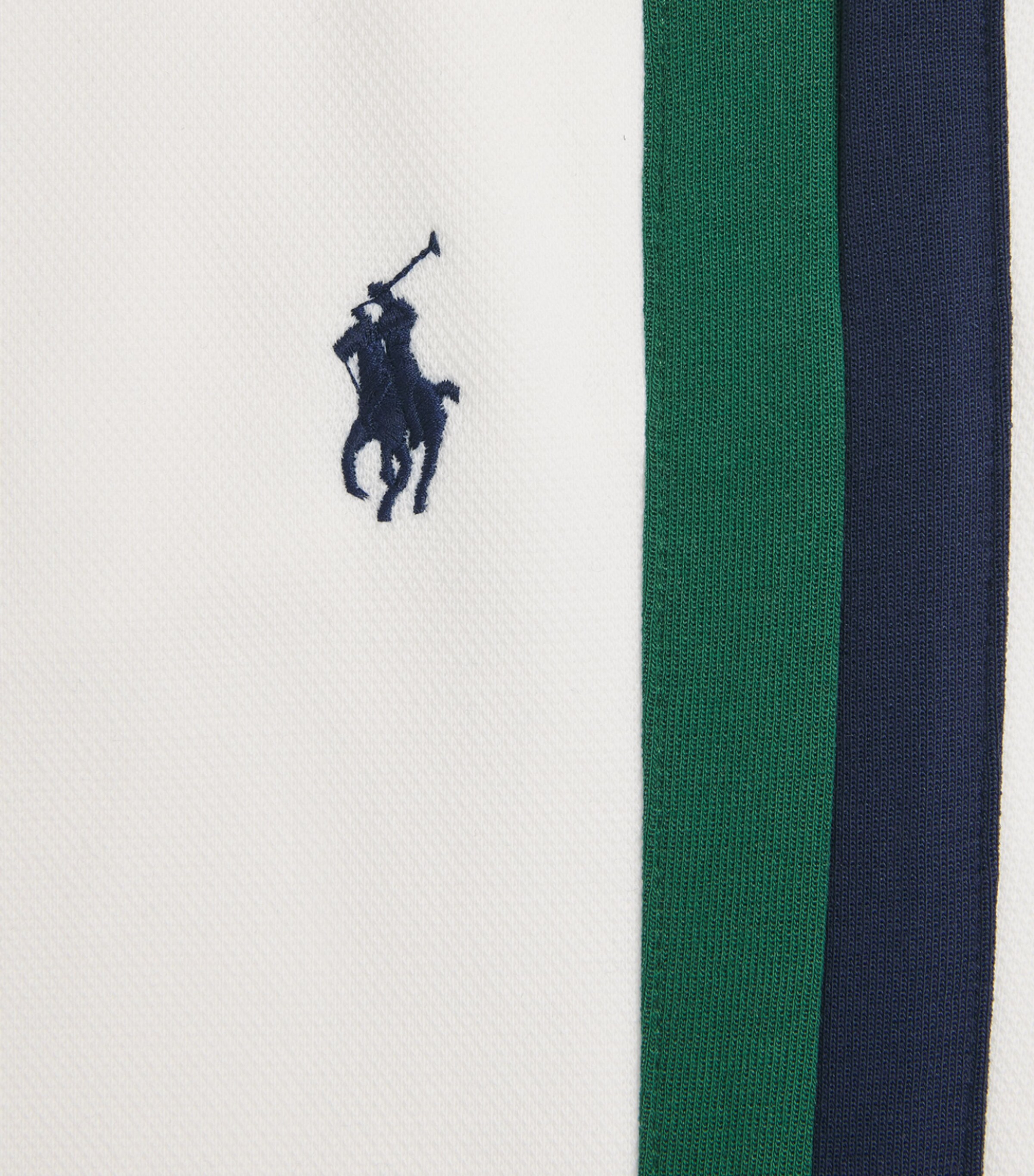Polo Ralph Lauren Mens Stripe Open-Cuff Sweatpants White Image 6