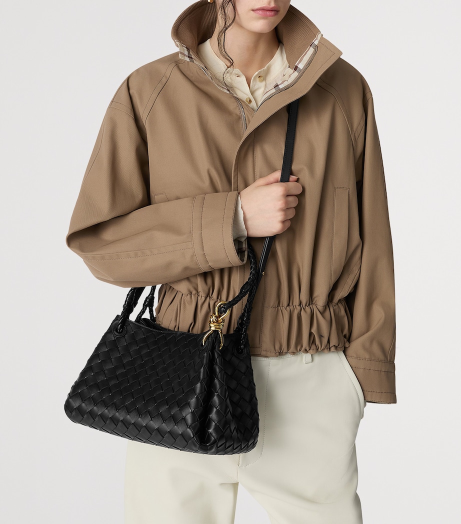 Leather Parachute Shoulder Bag 1019 Image 2