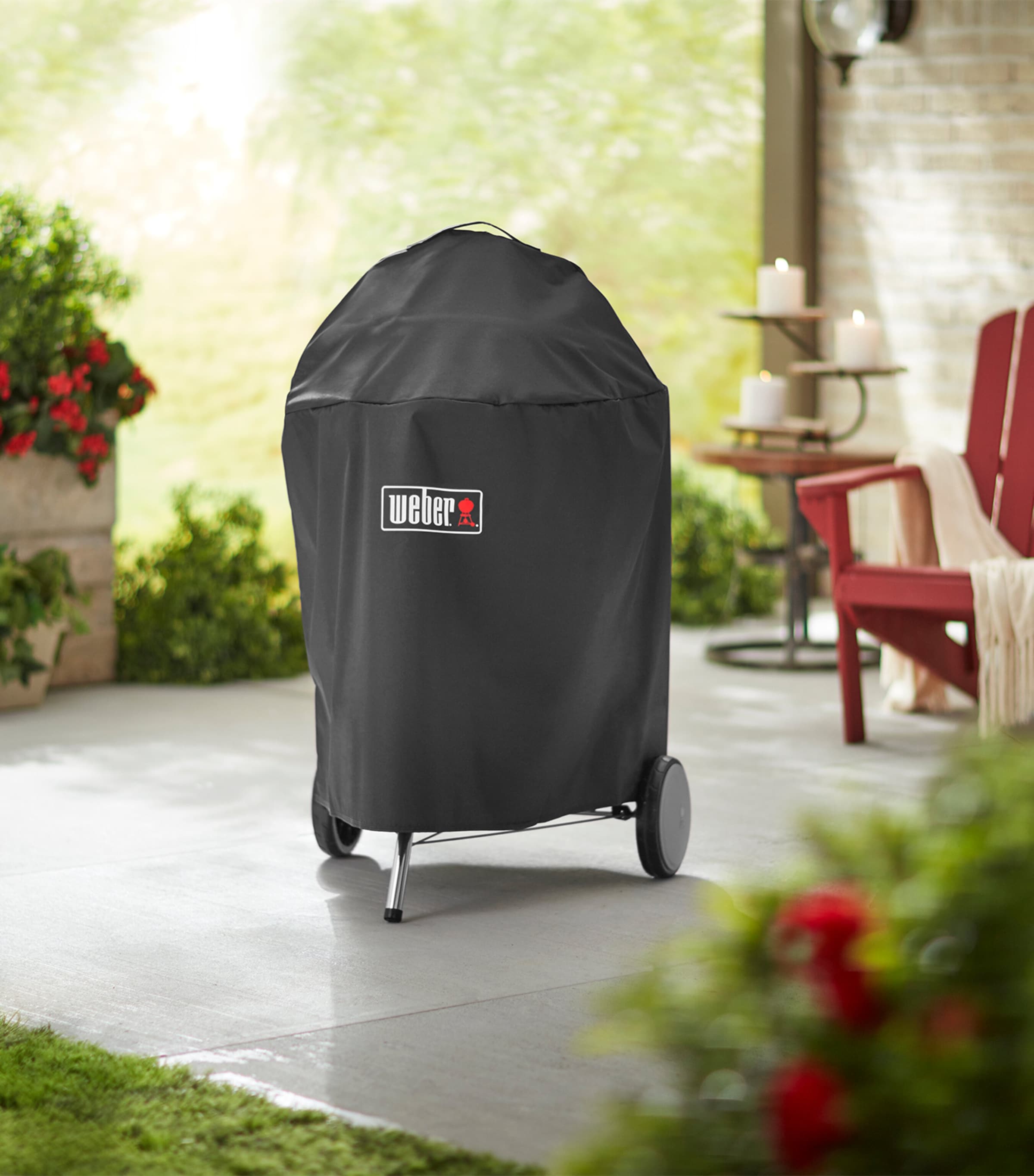 Premium Barbecue Cover BLACK Image 3