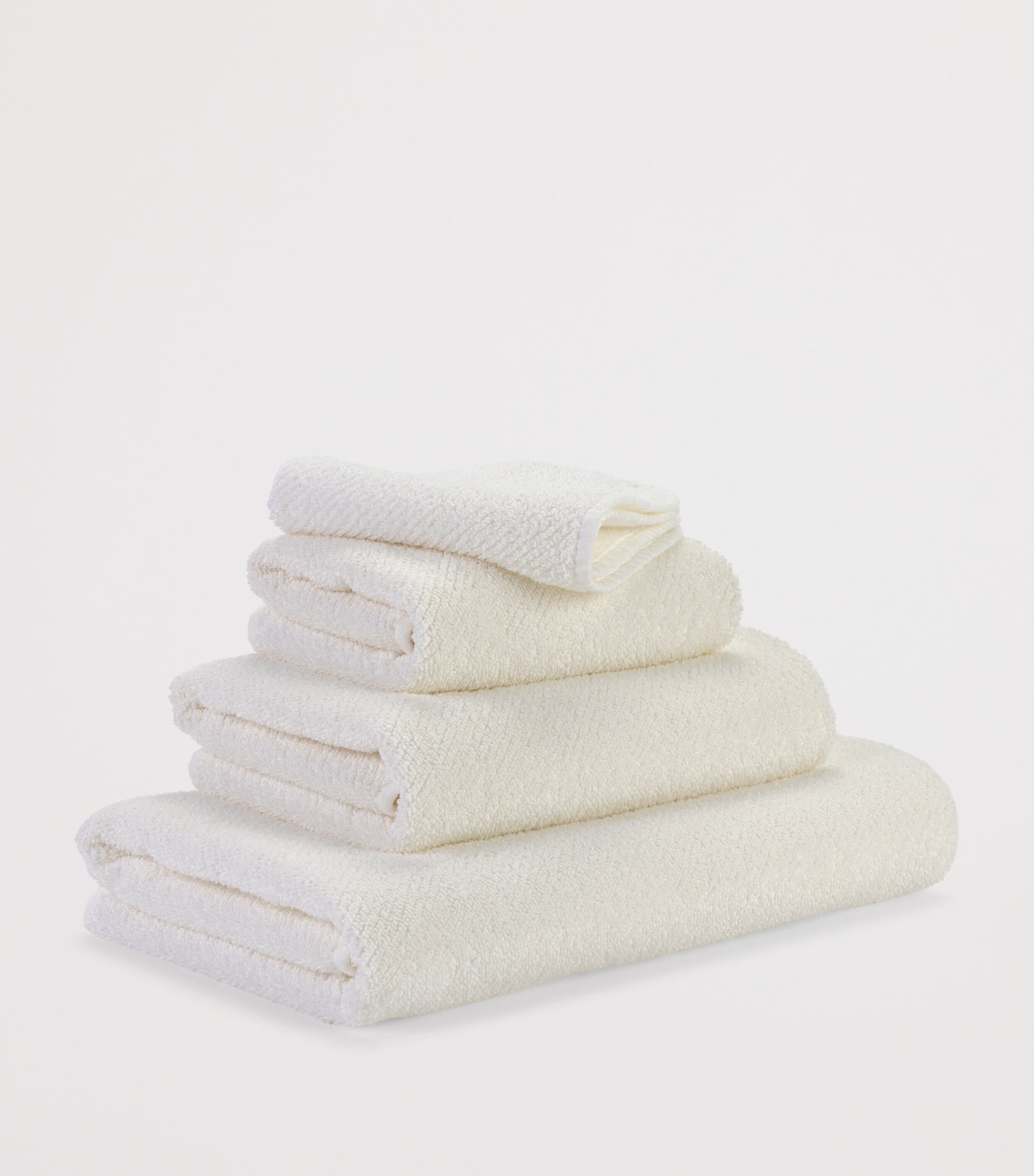 Twill Hand Towel (55cm x 100cm) IVORY Image 2