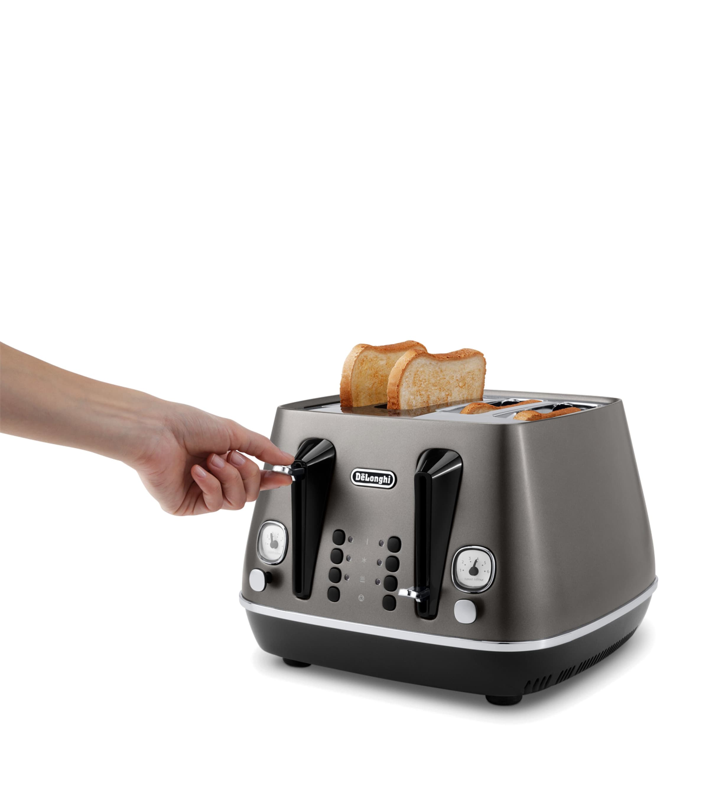 Distinta 4-Slice Toaster TITANIUM Image 2