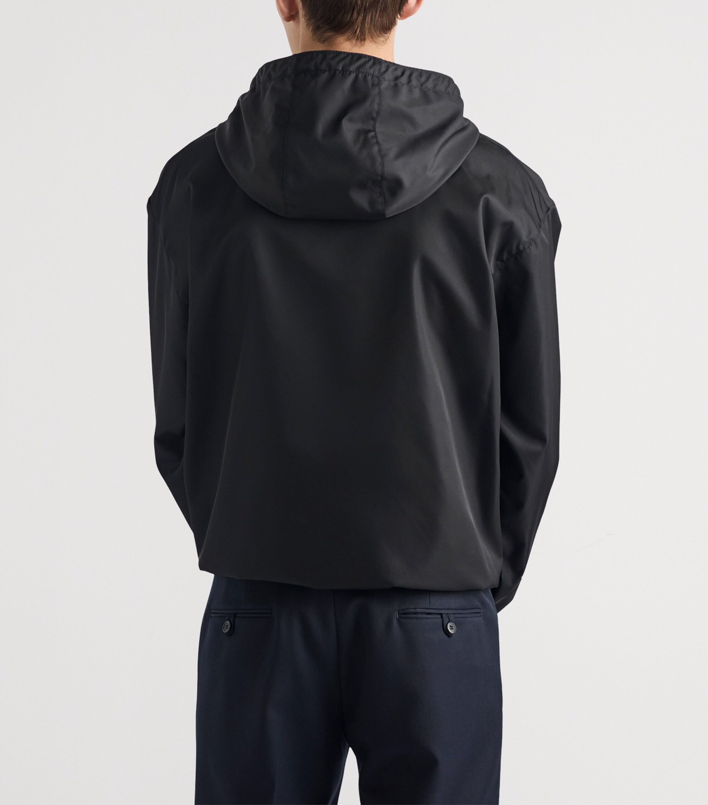 Prada Mens Re-Nylon Hooded Jacket Image 5