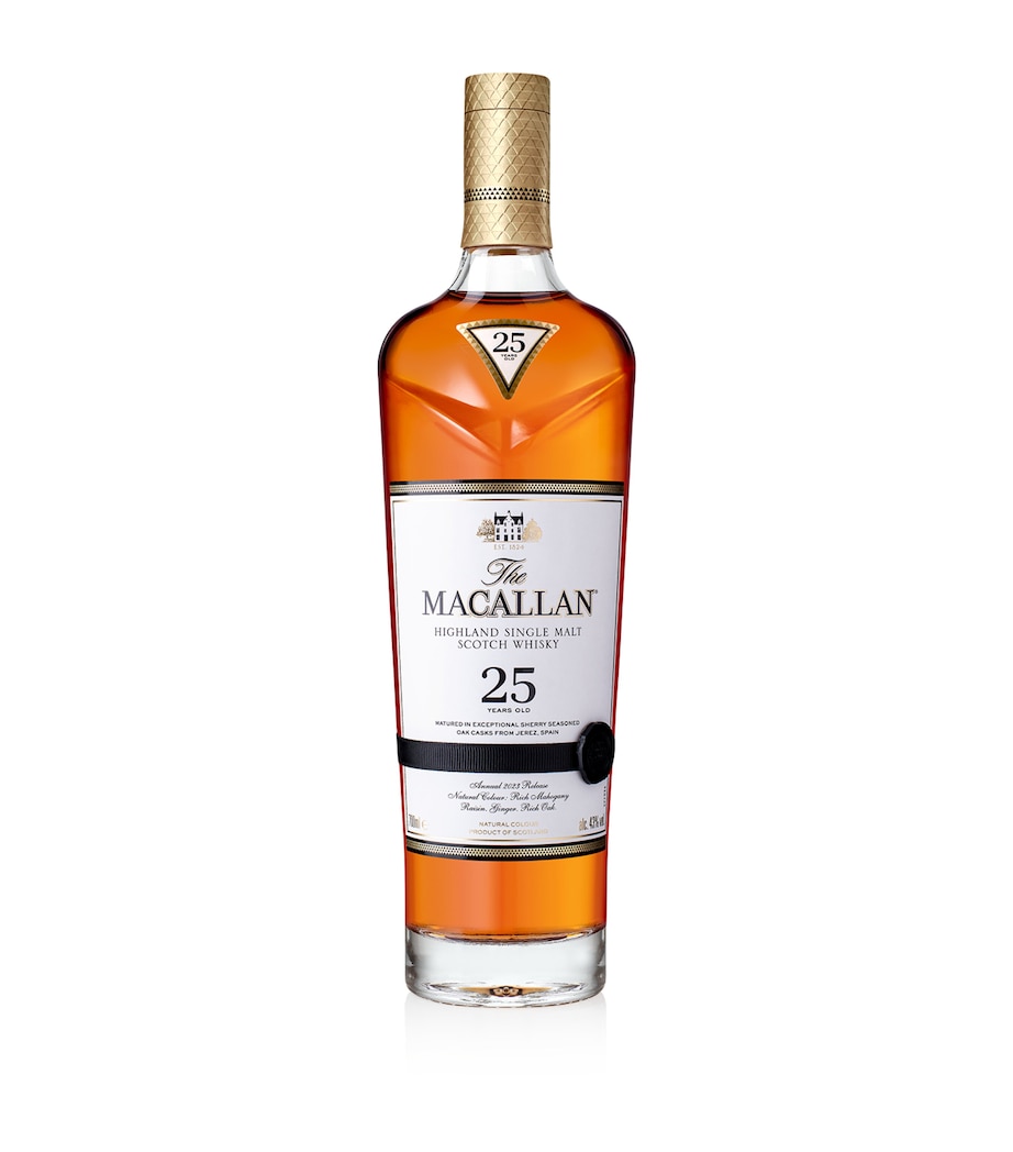 The Macallan 25-Year-Old Sherry Oak Whisky (70cl) BROWN Image 2