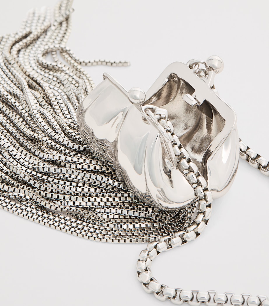 Pasticcino Bag Pendant Necklace SILVER Image 4