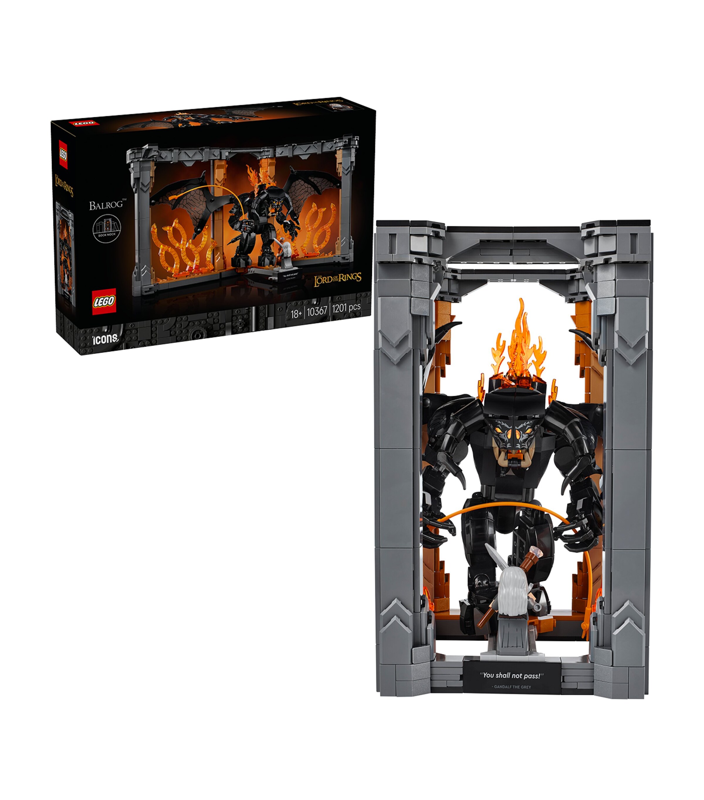 Icons The Lord of the Rings: Balrog Book Nook 10367 MULTI Image 2