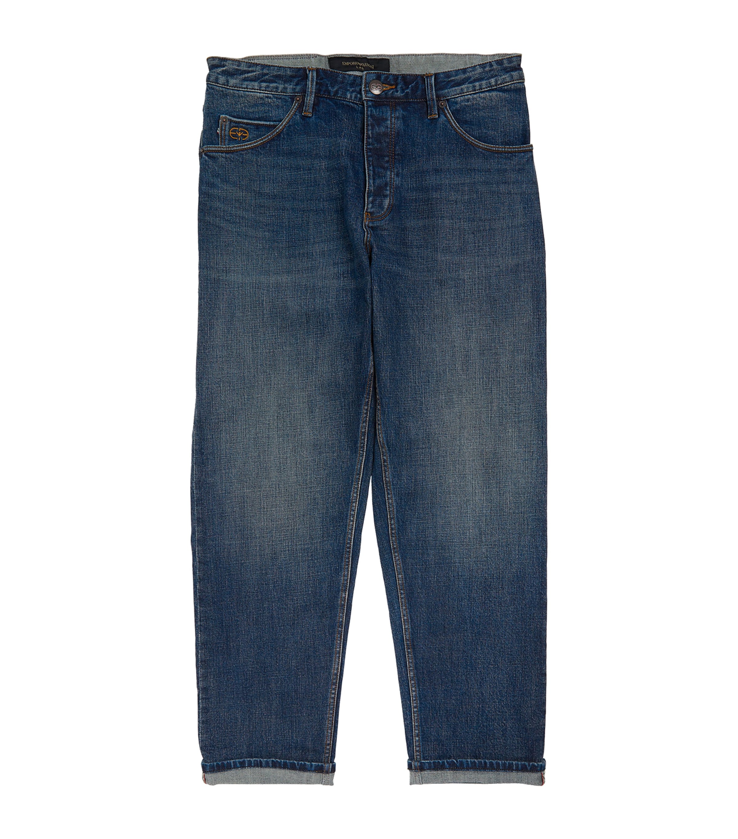 ✨新品タグ付き✨ARMANI JEANS 濃紺 イタリア製 Size30 Emporio Armani Straight Jeans | Harrods US