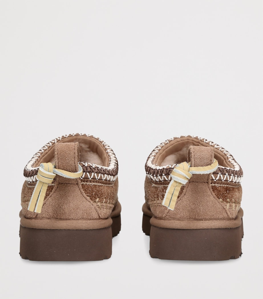 Suede Tasman Biarritz Slippers ROCKY OAK Image 2