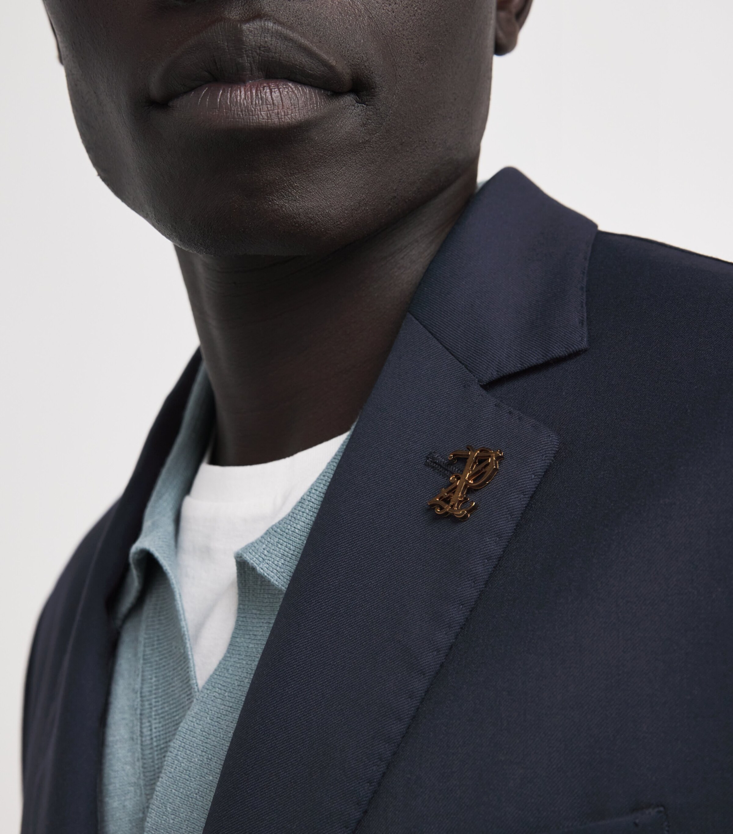 Wool 2-Piece Suit NAVY01' Image 8