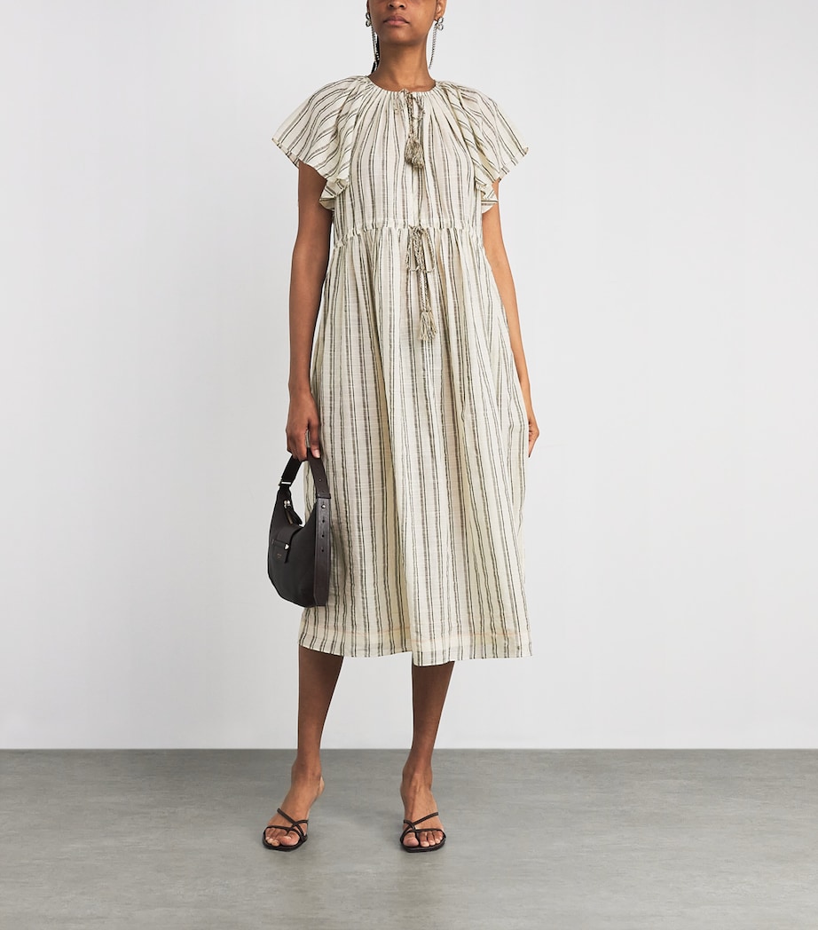 Cotton Ariane Cover-Up COWRIE STRIPE Image 2