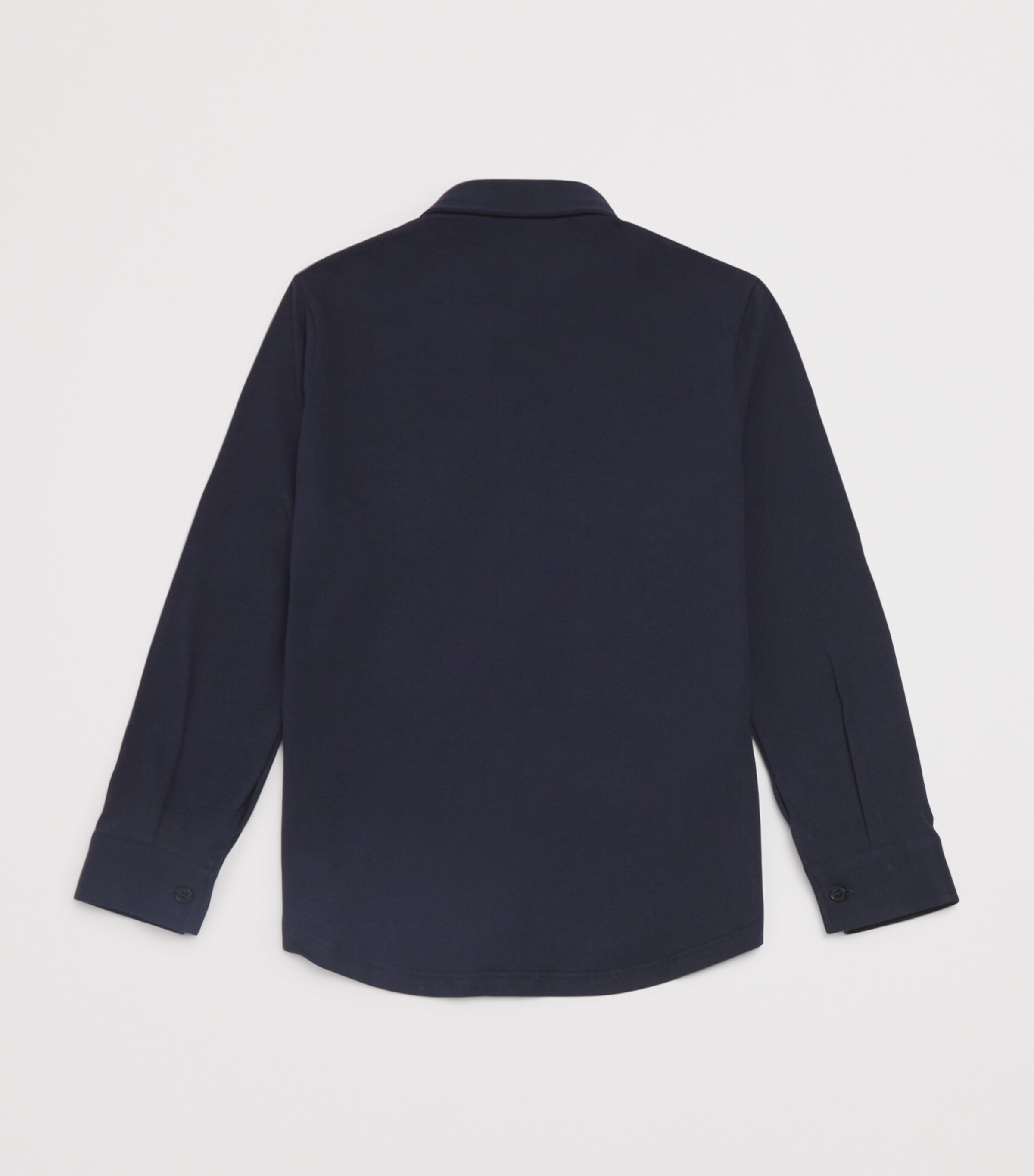 Cotton Jersey Shirt (2-14 Years) 497NAVY BLUE Image 2