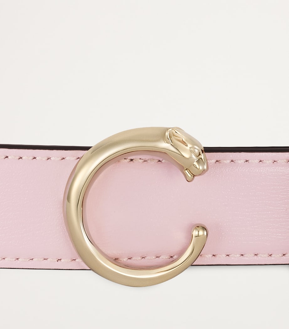 Cartier Medium Leather Panthère de Cartier Belt (85cm) Petal Pink Image 2