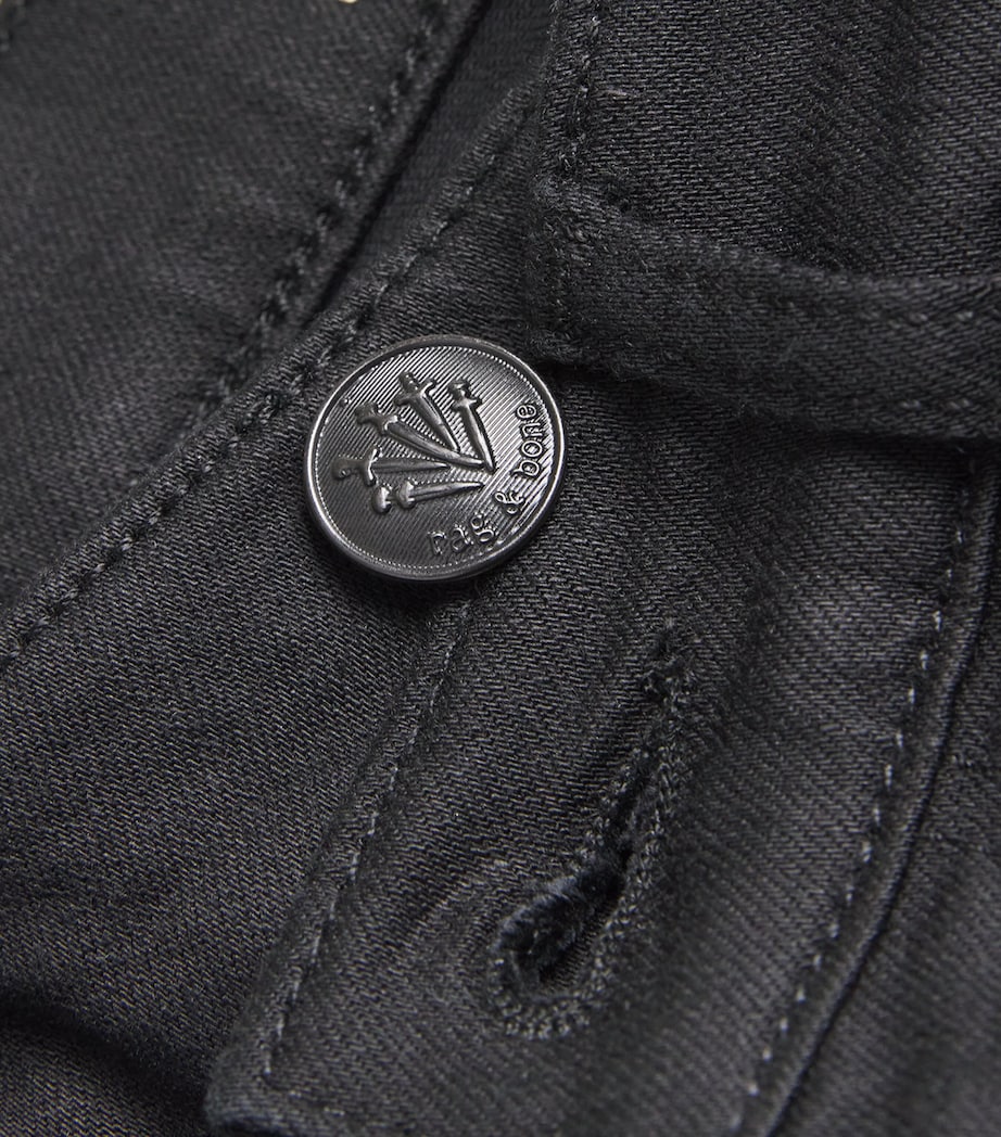 Flexi Sofie High-Rise Wide-Leg Jeans BLACK Image 5