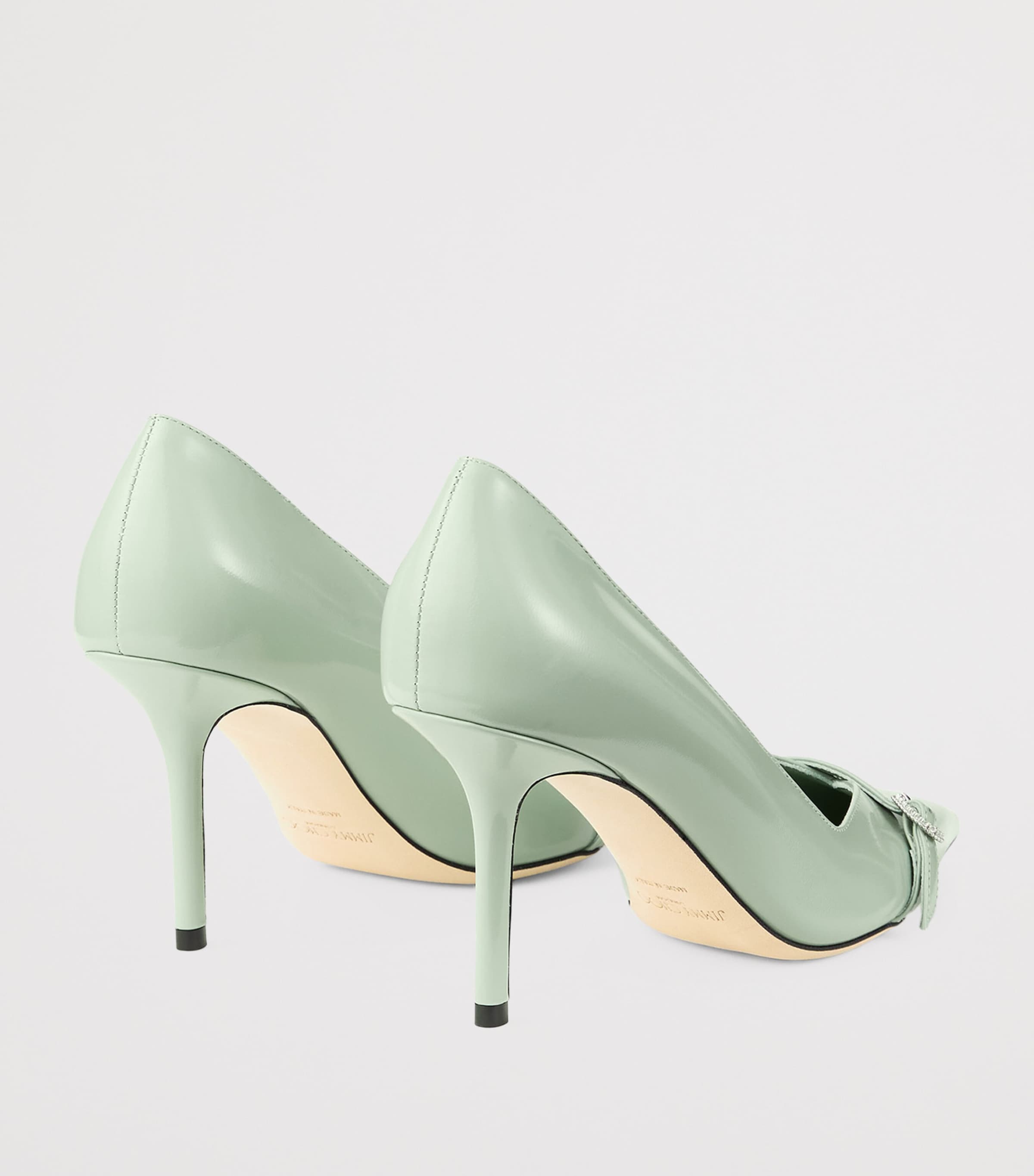Jimmy Choo Keari 85 Heeled Pumps Verde Image 5