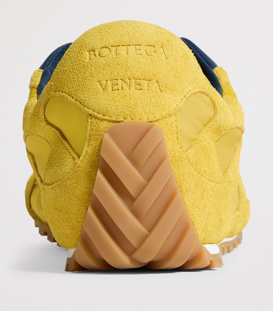 Bottega Veneta Suede-Panel Orbit Flash Sneakers Image 3