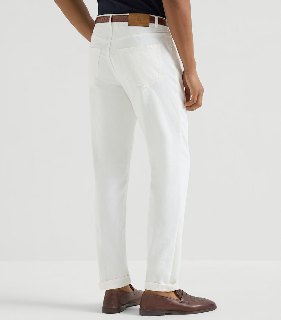 Brunello Cucinelli Mens Comfort Straight Jeans Image 5