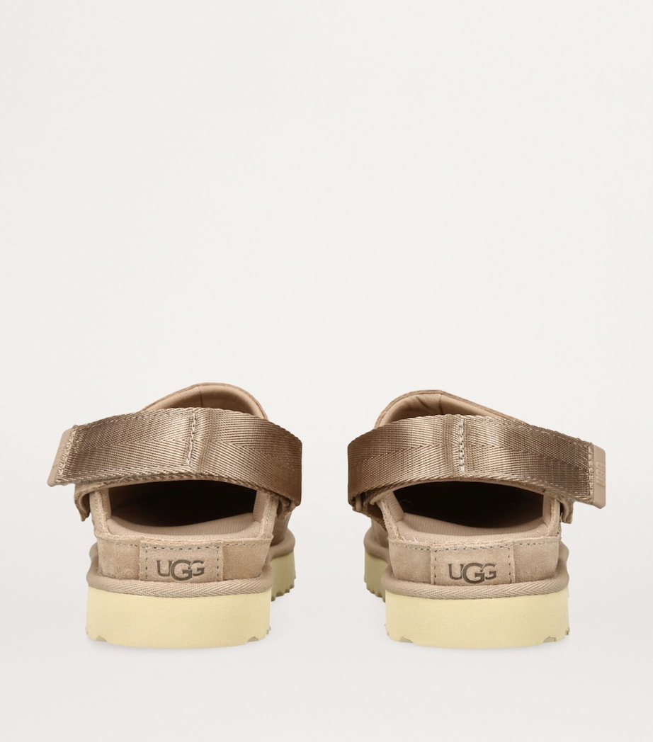 Suede Goldenstar Clogs SAND Image 2