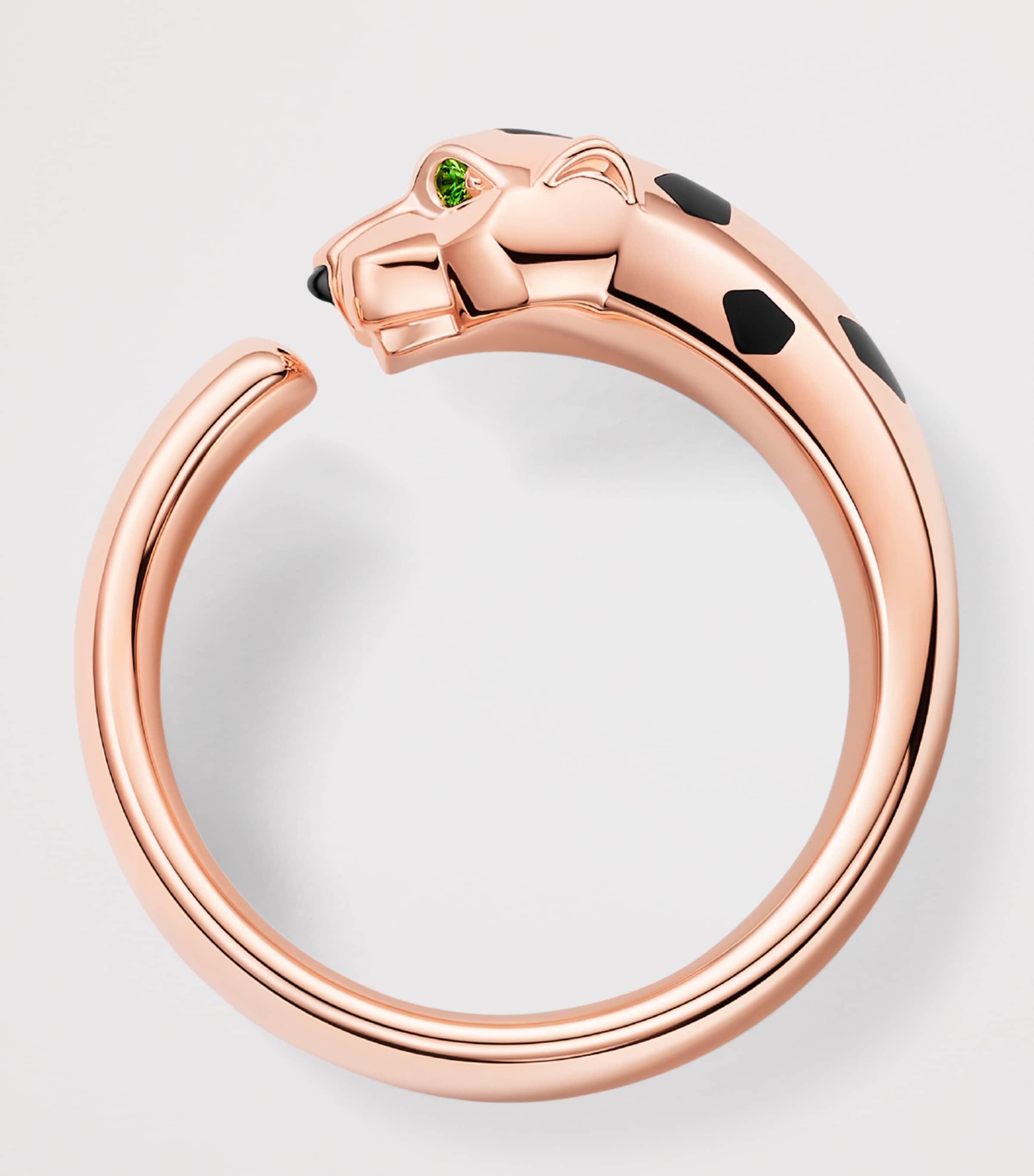 Cartier Rose Gold, Tsavorite and Onyx Panthère de Cartier Ring Rose Gold Image 4