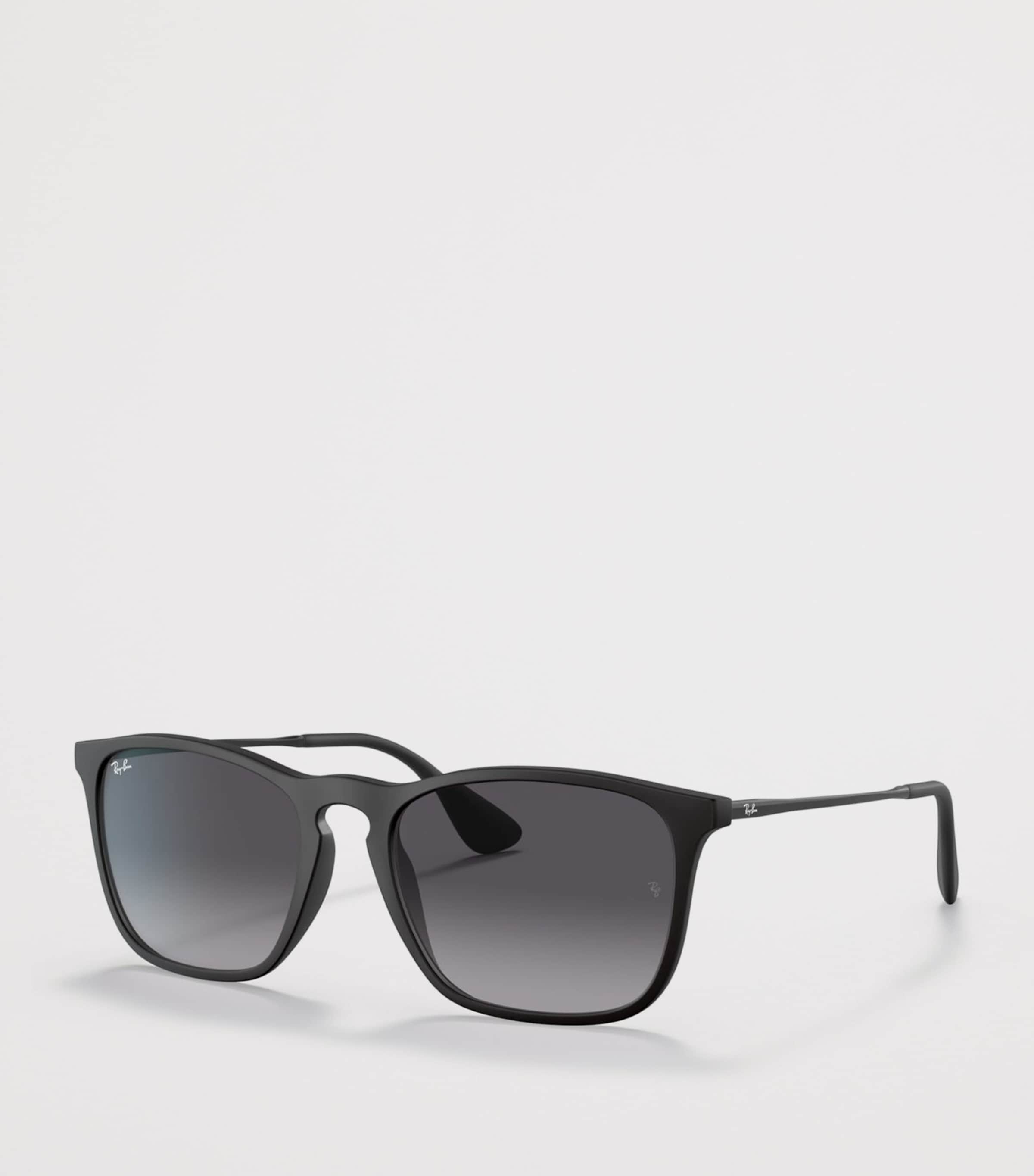 Ray-Ban Chris Square Sunglasses Black Image 2