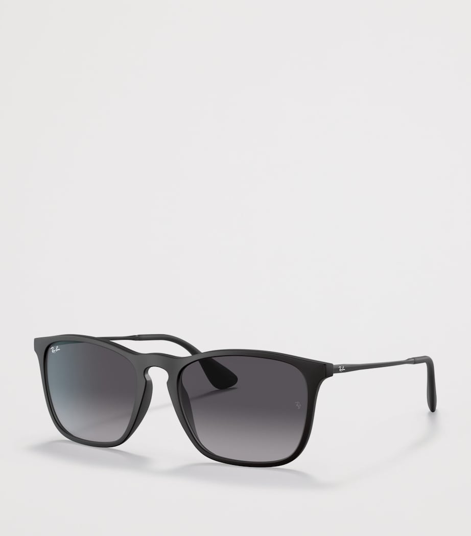 Ray-Ban Chris Square Sunglasses Black Image 2