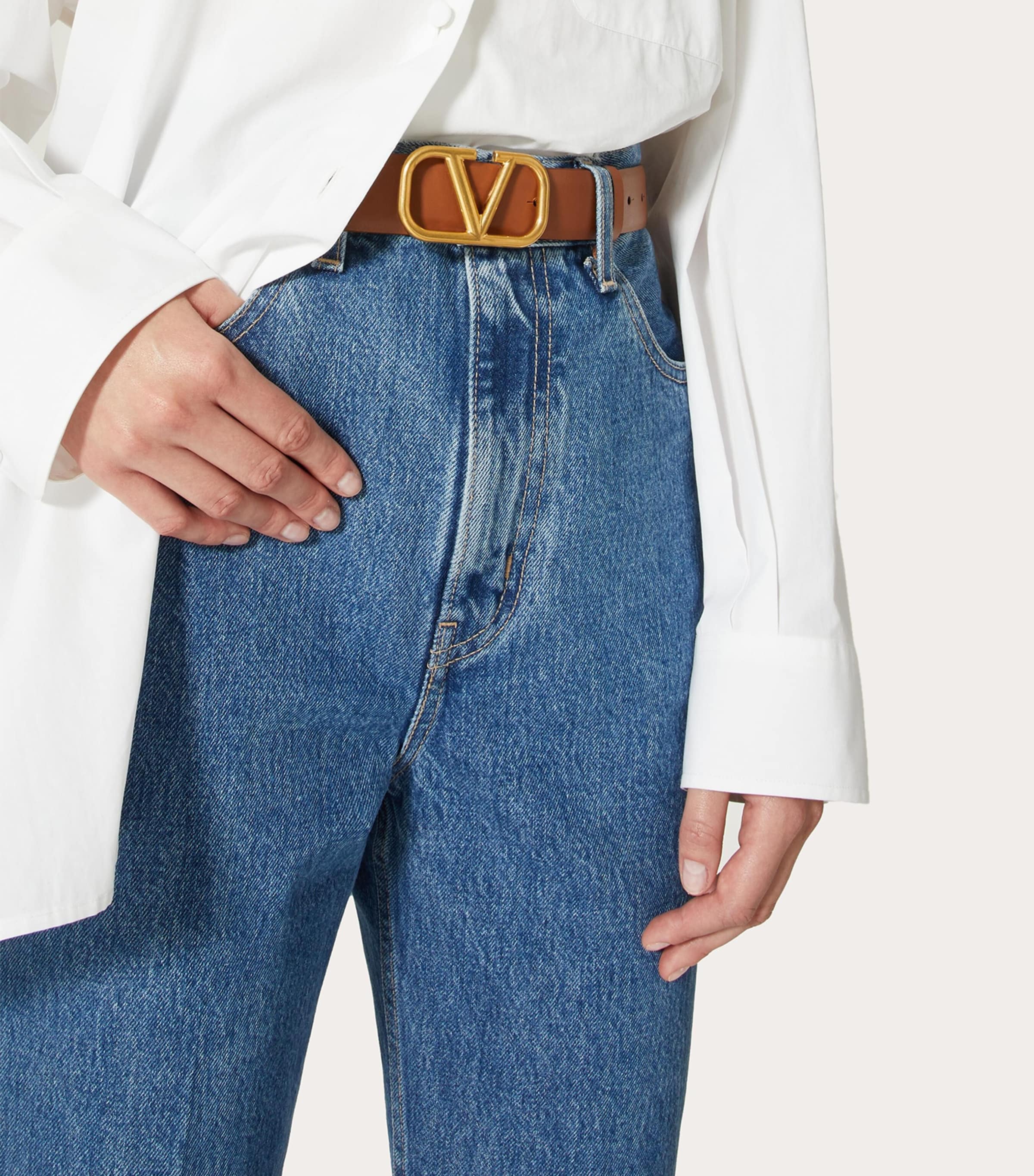 Valentino Garavani Reversible VLOGO Signature Belt Image 4
