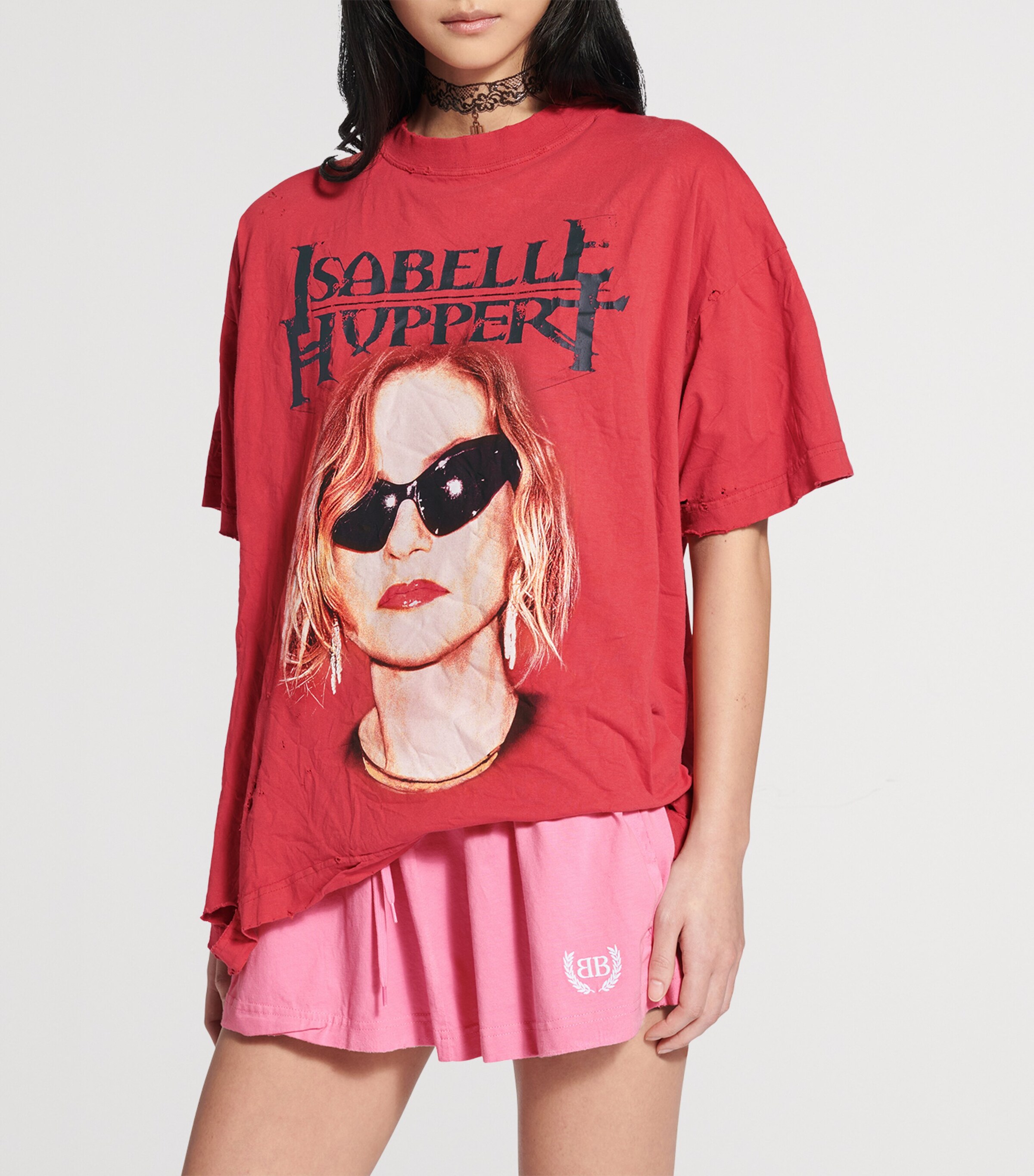 Balenciaga Womens Cotton Isabelle T-Shirt Image 2