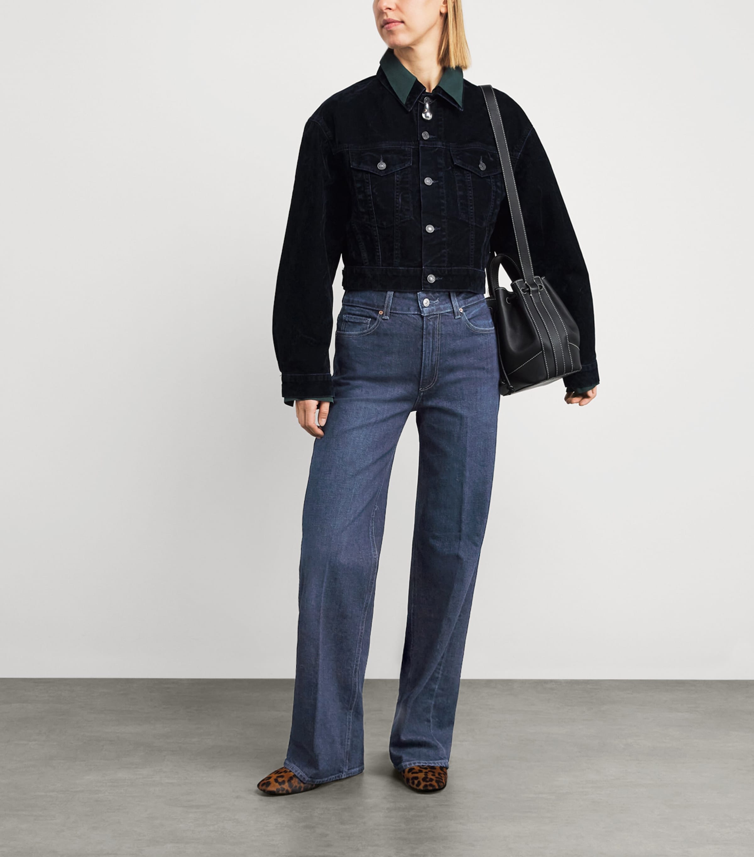 Sasha High-Rise Straight Jeans DWELL Image 2